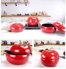 Fruit Style Non-stick Aluminum Skillet Frying Pan Soup Milk Cooking Kitchen Cookware Pot Set Suitable Gas and Induction Cooker