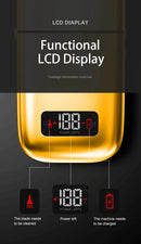 Kemei All-metal Electric Shaver Men Electric Razor Rechargeable Beard Shaver Floating Hair Trimmer Face Care Shaving Machine