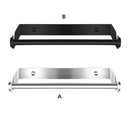 Stainless Steel Paper Towel Holder Punch-Free Towel Rack Wall Mounted Roll Paper Stand for Bathroom Kitchen Wipes Hanging