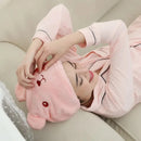 Toalha de banho superabsorvente para secagem de cabelo