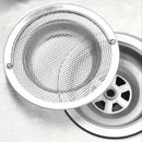 Premium Stainless Steel Kitchen Sink Strainers Anti-Clogging Mesh Drain Stoppers with Deep Baskets,Dishwasher Safe