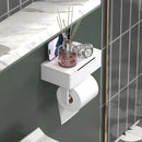 Tissue holder, non perforated toilet paper holder, bathroom privacy tissue box, roll paper holder, wet wipe box