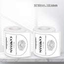 Mini Label Printer Marklife P50 Portable Thermal Printer Self Adheisve Sticker Machine Bluetooth Wireless Label Maker No Ink