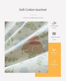 Pure Cotton Summer Cooling Duvet Four-Piece Set Lace Soybean Fiber Airable Cover