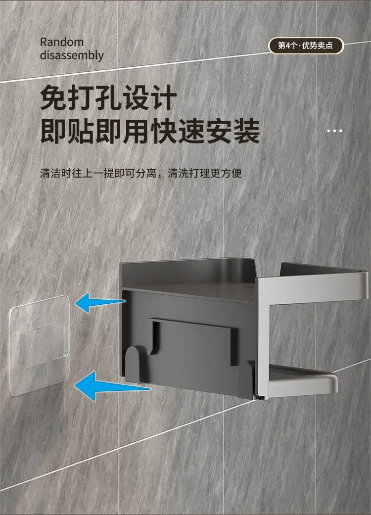 Suporte para papel higiênico Suporte de parede para banheiro