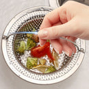 Sink Strainer With Handle Stainless Steel Sink Strainer Kitchen Sink Sink Strainer Clogging Protection Kitchen Drain Sink