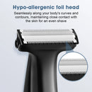 Kemei KM-1910 Waterproof Electric Shaver Eyebrow Trimmer USB Rechargeable Razor Men's Beard Trimmer Shaving Machine for Men