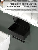 Tissue holder, non perforated toilet paper holder, bathroom privacy tissue box, roll paper holder, wet wipe box