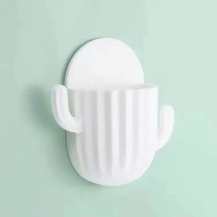 Suporte de parede autoadesivo para pasta de dente