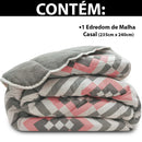 Cotton and Plush Double 100 Anti-allergic Double-sided Duvet 235x240cm - BF Mattrees