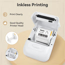 Mini Label Printer Marklife P50 Portable Thermal Printer Self Adheisve Sticker Machine Bluetooth Wireless Label Maker No Ink