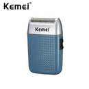 Kemei Mobile Electric Foil Shaver Mini Rechargeable Cordless Travel Razor Portable One Blade Wet and Dry Shaving Machine for Men