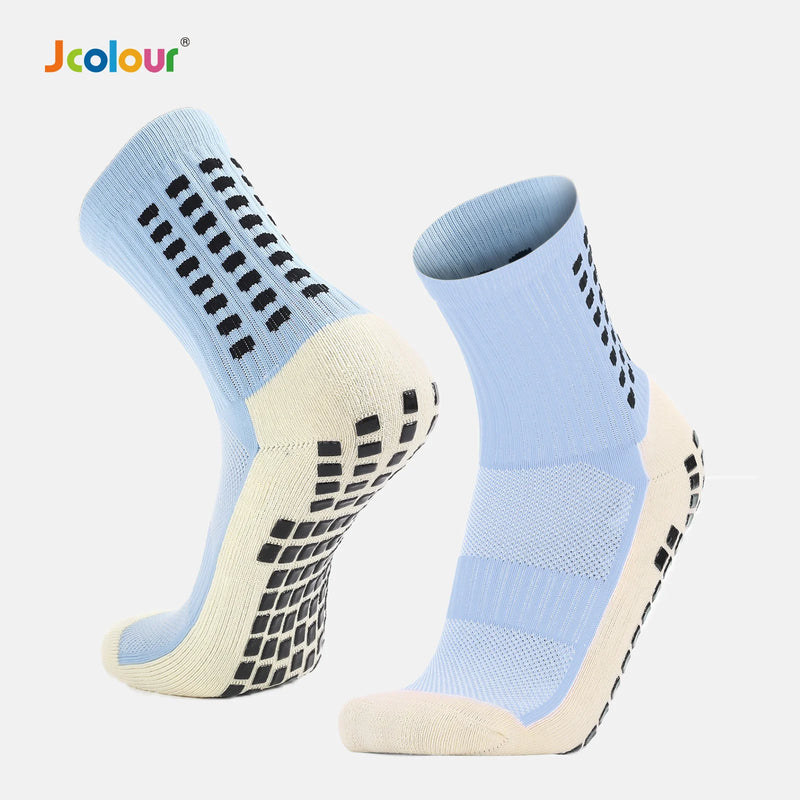 Free Shipping Kit 6 Football Socks High Quality Non-slip Cotton Sports Socks Send Immediately