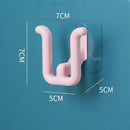 Non Punching Bathroom Slipper Rack Minimalist Slipper Hook Bathroom Drain Rack Wall Mounted Wall Storage Shoe Rack Multifunction