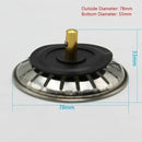 Kitchen Sink Strainer Stopper Waste Plug Sink Filter Filtre Sink Strainer Filter Floor Drain Kitchen Tools
