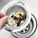 Premium Stainless Steel Kitchen Sink Strainers Anti-Clogging Mesh Drain Stoppers with Deep Baskets,Dishwasher Safe