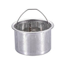 Stainless Steel Kitchen Sink Strainer Plug Close Hole Basin Sink Drain Filter Basket With Handle Drain Kitchen Accessories