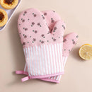Oven Baking Gloves Oven Mitts Microwave Oven Gloves High-temperature Resistant Linen Gloves Kitchen Baking Tools Bakeware