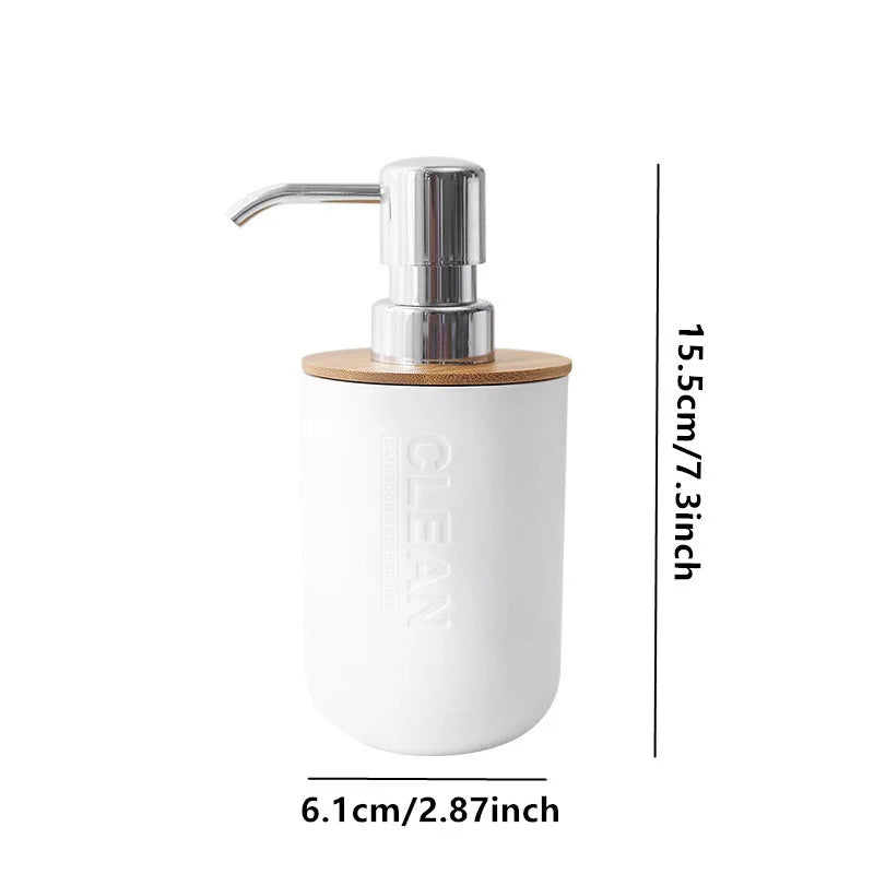 1pc Bathroom Accessories Washing Toothbrush Toothpaste Holder Liquid Soap Dispenser Box Pump Bottle Wash Toilet Brush Set