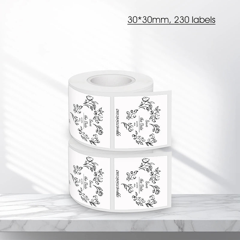 Mini Label Printer Marklife P50 Portable Thermal Printer Self Adheisve Sticker Machine Bluetooth Wireless Label Maker No Ink