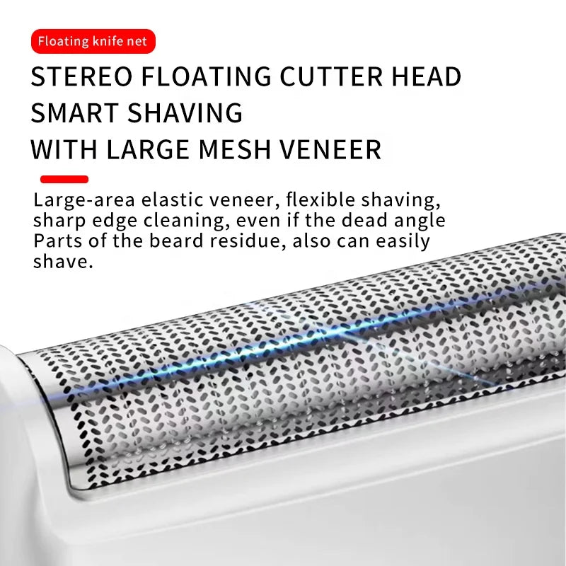 Kemei Mobile Electric Foil Shaver Mini Rechargeable Cordless Travel Razor Portable One Blade Wet and Dry Shaving Machine for Men