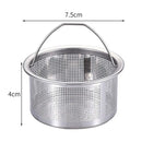 Stainless Steel Kitchen Sink Strainer Plug Close Hole Basin Sink Drain Filter Basket With Handle Drain Kitchen Accessories