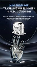 Kemei KM-T20 Mini Men Electric Shaver IPX6 Waterproof Travel Portable Beard Trimmer USB Charging Dry Or Wet Shaver Machine Razor