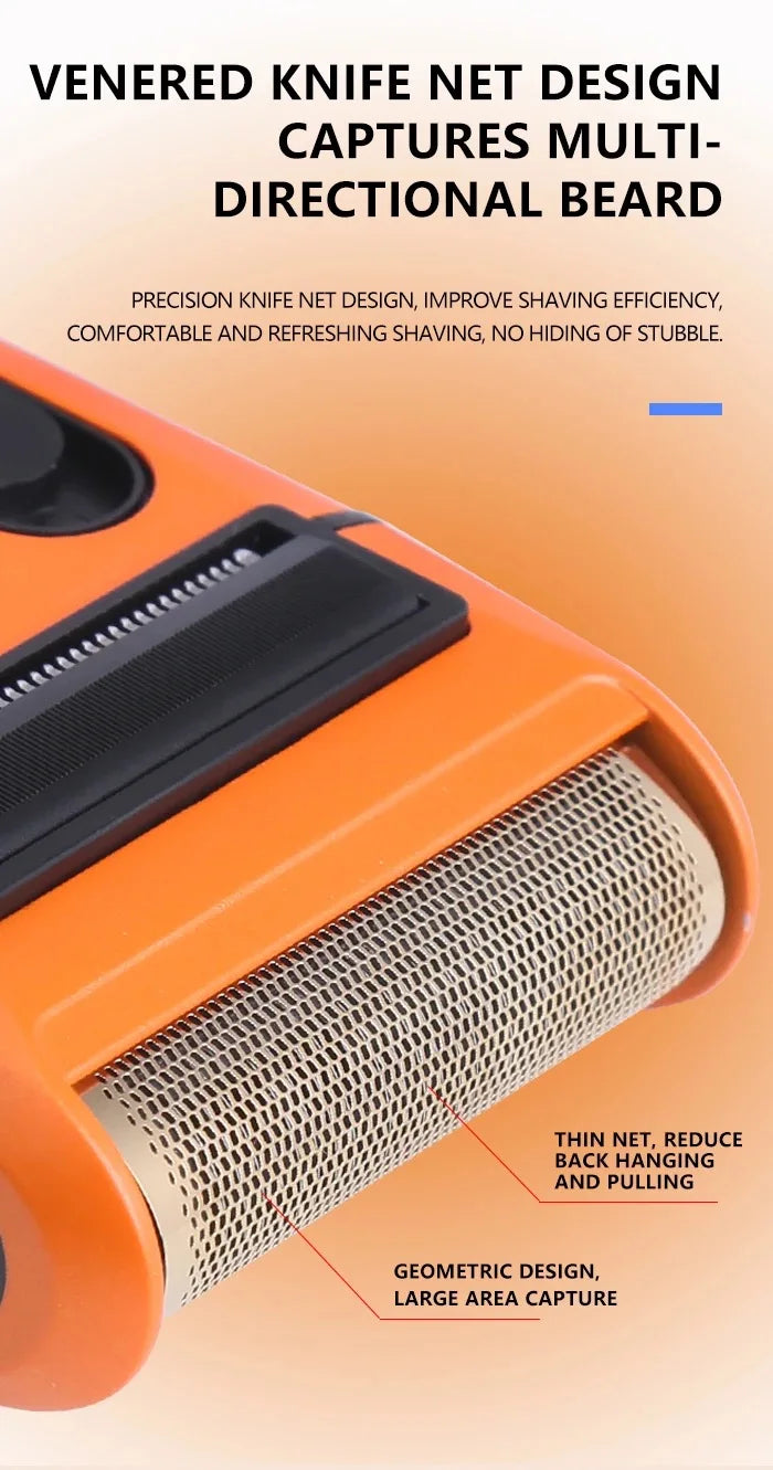 Kemei Retro Electric Razor for Men Rechargeable Mens yandou Foil Shavers Travel Electric Shavers Beard Trimmer shaving Machine