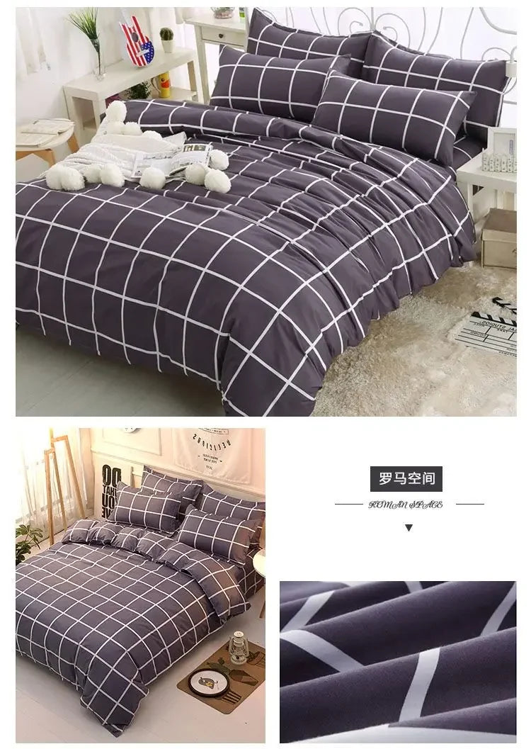 High End Bed Sheets Comfortable and Lightweight Duvet Cover Suitable for All Skin Types Students in All Seasons Quilt Cover