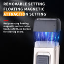 Kemei KM-TX11 Portable Electric Shaver – Reciprocating Blades,Arc-Shaped Foil,USB Rechargeable & Plug-in Dual Use, Beard Trimmer