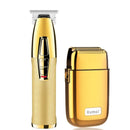 Kemei Tx1 Full Metal Electric Shaver for Men Hair Beard Electric Razor Bald Head Shaving Machine Finishing Fades Rechargeable