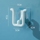 Non Punching Bathroom Slipper Rack Minimalist Slipper Hook Bathroom Drain Rack Wall Mounted Wall Storage Shoe Rack Multifunction