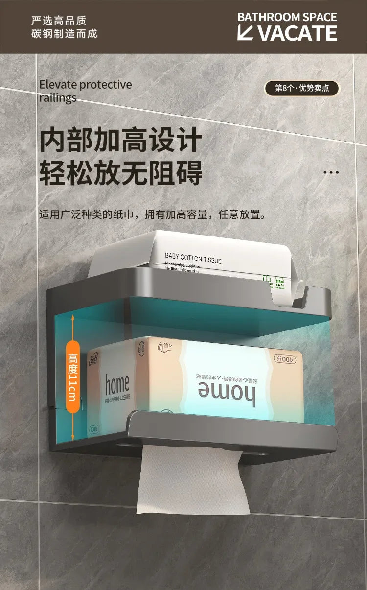 Suporte para papel higiênico Suporte de parede para banheiro