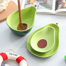 Creative Ceramic Salad Plate Small Avocado Carrot Dish Dessert Bowl Fruit Salad Serving Plate