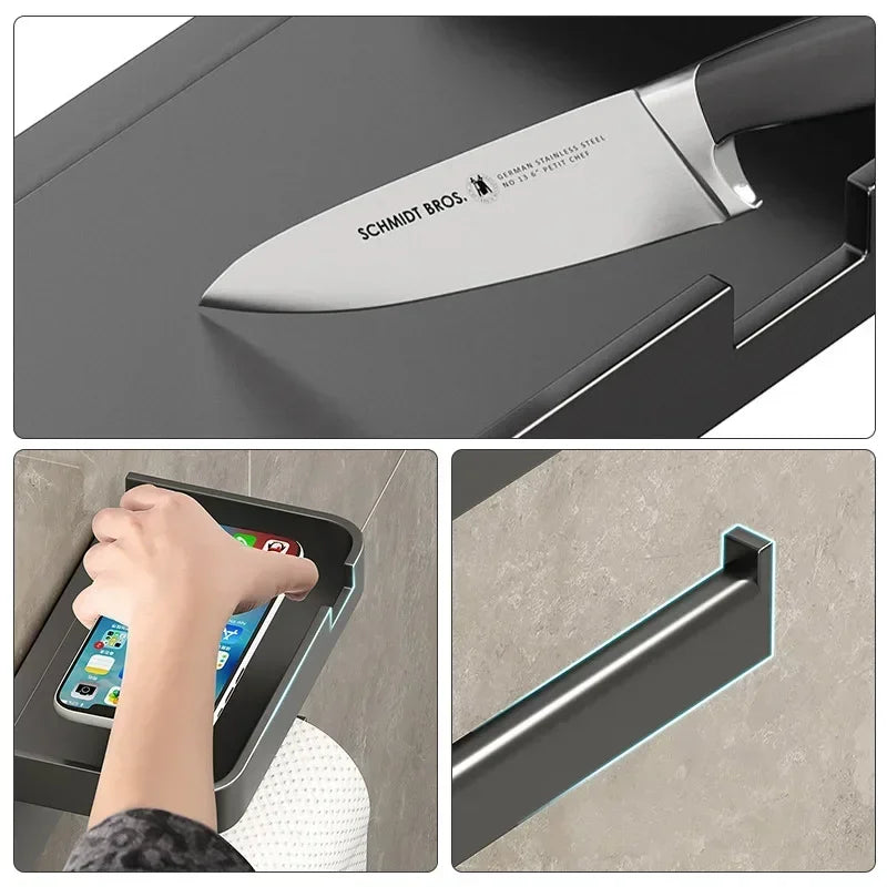 Suporte para papel higiênico Suporte de parede para banheiro