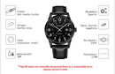 MAOYUAN 2025 New Top Men's Watch Calendar Sports Leisure Fashion Style Brown Black Leather Waterproof Quartz Watch