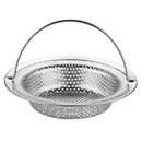 Sink Strainer With Handle Stainless Steel Sink Strainer Kitchen Sink Sink Strainer Clogging Protection Kitchen Drain Sink