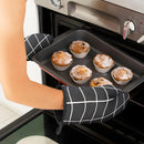 Oven Baking Gloves Oven Mitts Microwave Oven Gloves High-temperature Resistant Linen Gloves Kitchen Baking Tools Bakeware