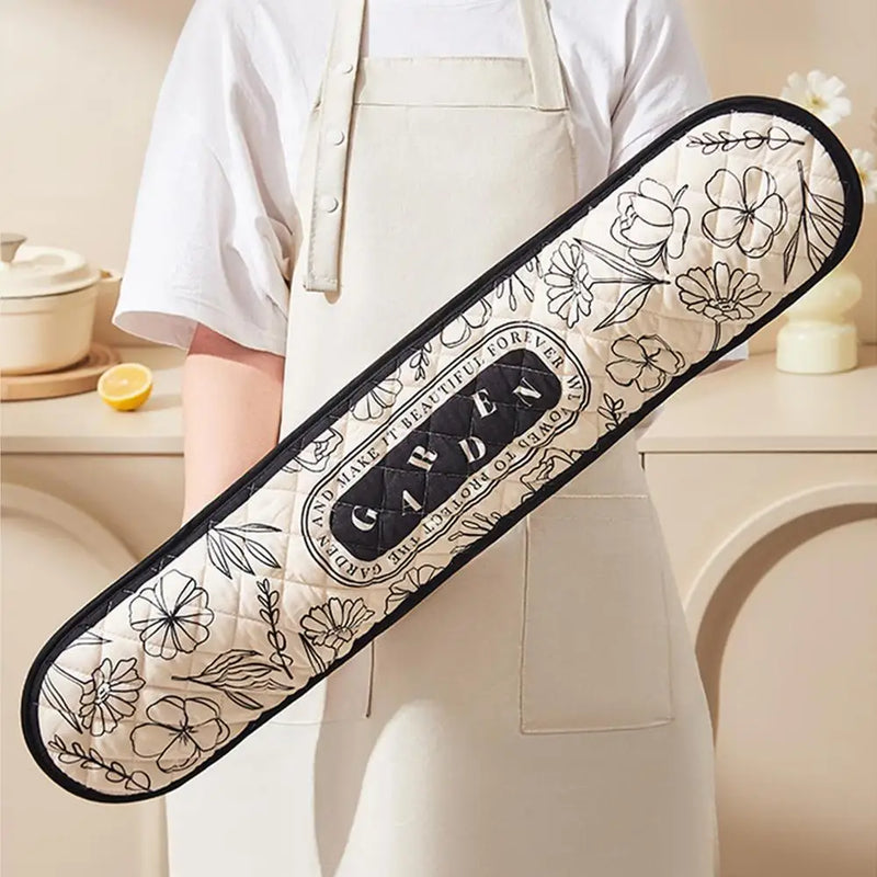 Anti-Scald Gloves Heat-Resistant Extra Long Cooking Gloves Anti-Scald Gloves Long-Lasting Design For Cooking Enthusiasts