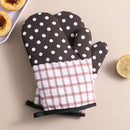 Oven Baking Gloves Oven Mitts Microwave Oven Gloves High-temperature Resistant Linen Gloves Kitchen Baking Tools Bakeware