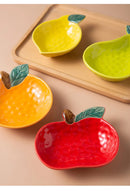 Fruit Shape Sauce Dish Ceramic Seasoning Dipping Bowl Ketchup Soy Vinegar Dip Dish Fruit Salad Butter Plate Tableware Decoration