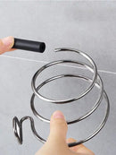 Bathroom Hair Dryer Holder Blower Home Organizer Adhesive Wall Mounted Nail Free No Trace Stickers Hair Care Dryer Storage Rack