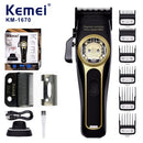 Kemei Hair Trimmer Professional Hair Clipper Maglev Motor Haircut Machine Charging Base Hair Clipper Trimmer for Men KM-2373