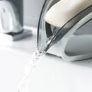 Bathroom Soap Holder Leaf Shape Dish Soap Kitchen Sponge Soap Box Storage Non-slip Drain Soap Case Container Bathroom accessorie