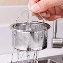 Stainless Steel Kitchen Sink Strainer Plug Close Hole Basin Sink Drain Filter Basket With Handle Drain Kitchen Accessories