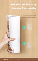 Kitchen Plastic Bag Holder Organizer Wall Hanging Garbage Bag Storage Box Bathroom Trash Bag Bucket Dispenser Kitchen Accessory