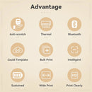 Mini Label Printer Marklife P50 Portable Thermal Printer Self Adheisve Sticker Machine Bluetooth Wireless Label Maker No Ink