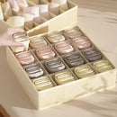 Organizador de sutiã esportivo, caixa de armazenamento de roupas íntimas,