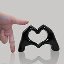 Resin Love Gesture Statues Sculptures Desktopts Office Home Decoration