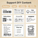 Mini Label Printer Marklife P50 Portable Thermal Printer Self Adheisve Sticker Machine Bluetooth Wireless Label Maker No Ink